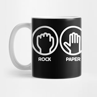 Rock Paper Scissors Nyuk Nyuk Nyuk Mug